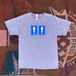 Y2K You Me Don’t Panic Funny Tee